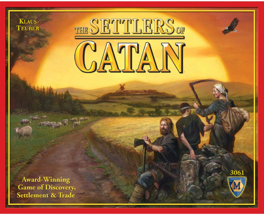 Catan còn có tên gọi khác là The Settlers of Catan.