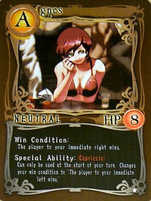 Card nhân vật phe Neutral - Agnes