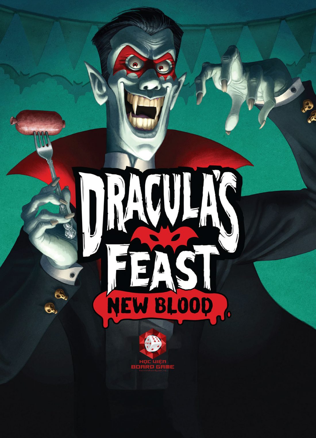 Hướng dẫn cách chơi board game Dracula's Feast New Blood