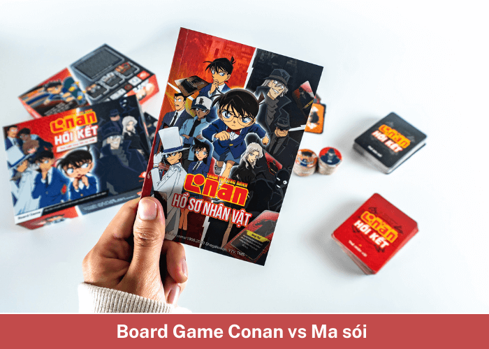 Board game Conan - tựa game có cách chơi tương tự trò chơi ma sói.