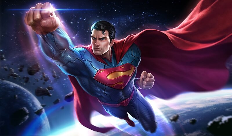 Cách chơi Superman Liên Quân, cách lên đồ, bảng ngọc, phù hiệu 1