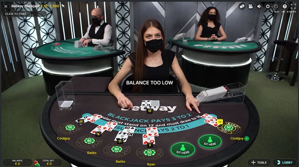 Ứng dụng Live casino Betway có những nền tảng nào? 1