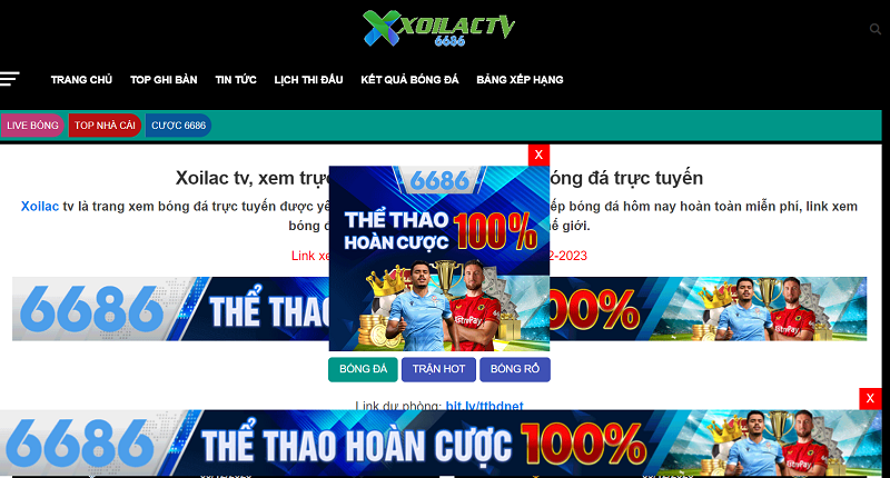 Xoilac TV - Trang giải trí bóng đá đa dạng, hấp dẫn nhất châu Á!